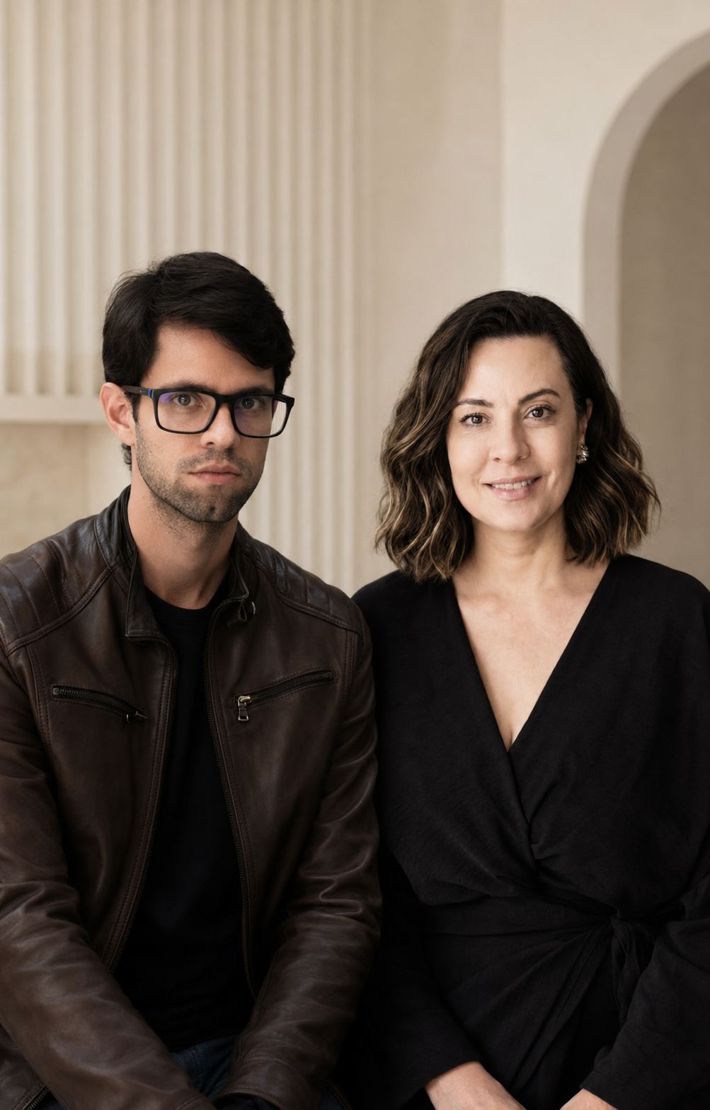 Raphael Daré e Luciane Cândido, da DISENSE